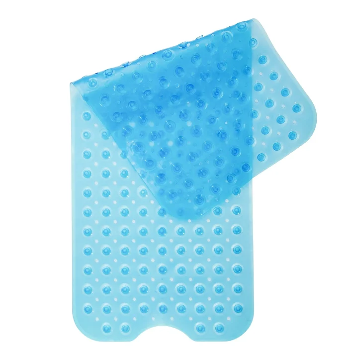 Extra Long Non Slip Bathtub Mat - 40 x 16 Inch Machine Washable Tub Mats with Suction Cups and Drain Holes for Bathroom - Image 3