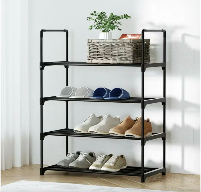Entryway & Shoe Storage solutions for organized home and closet entry spaces